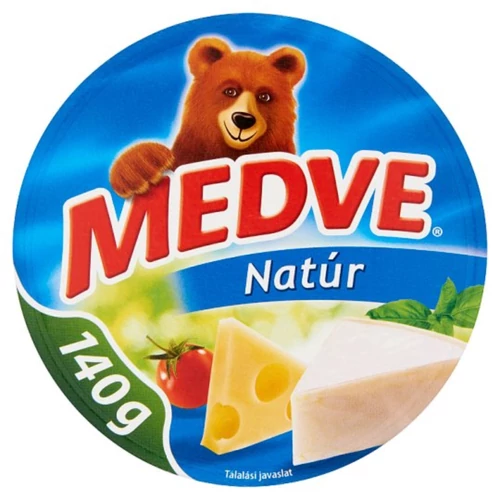 Medve natúr  140g 8 cikkes