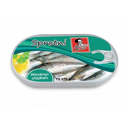 Maestro Pietro sprotni növényi olajban 120 g