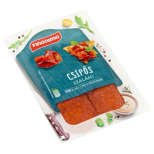 Finonimo csípős szalámi 65g